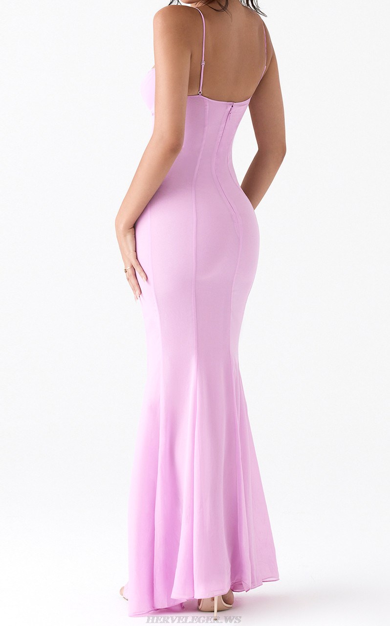 Herve Leger Pink Bustier Mermaid Gnow 