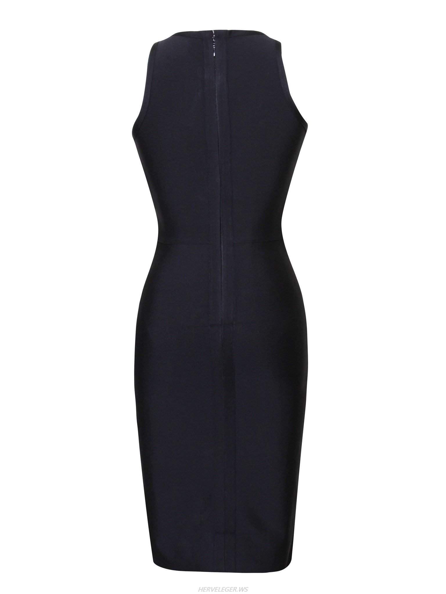 Herve Leger Skye Keyhole Cutout Dress