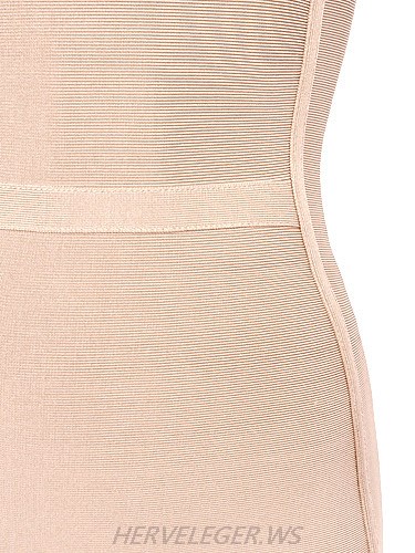 Herve Leger Nude Mermaid Dress